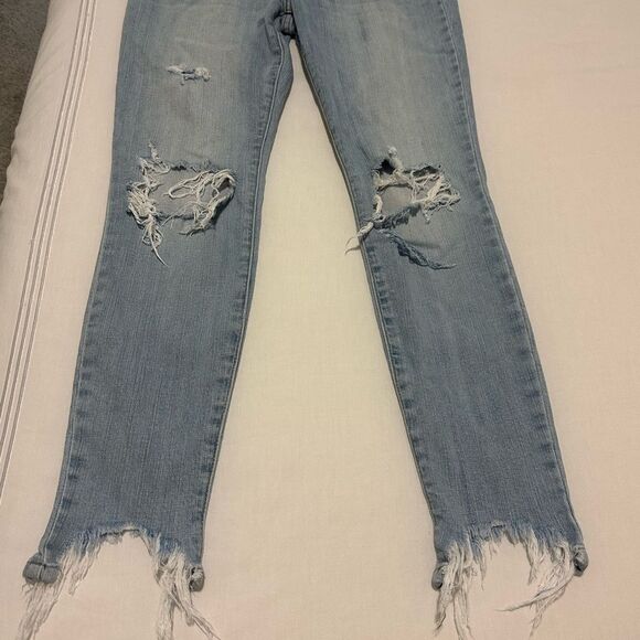NWOT Pistola Audrey Mid Rise Light Wash Skinny Jeans in Vince Size 26 - Picture 8 of 15